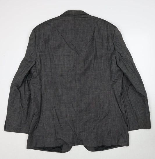 Mens UK Size 46 Digel Regular Grey Suit Jacket