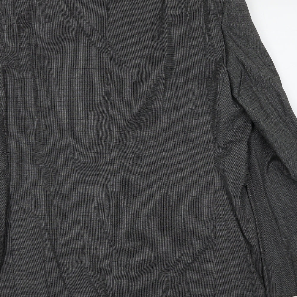 Mens UK Size 46 Digel Regular Grey Suit Jacket