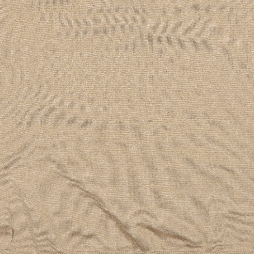 Womens UK Size S New Look Beige Pullover Jumper