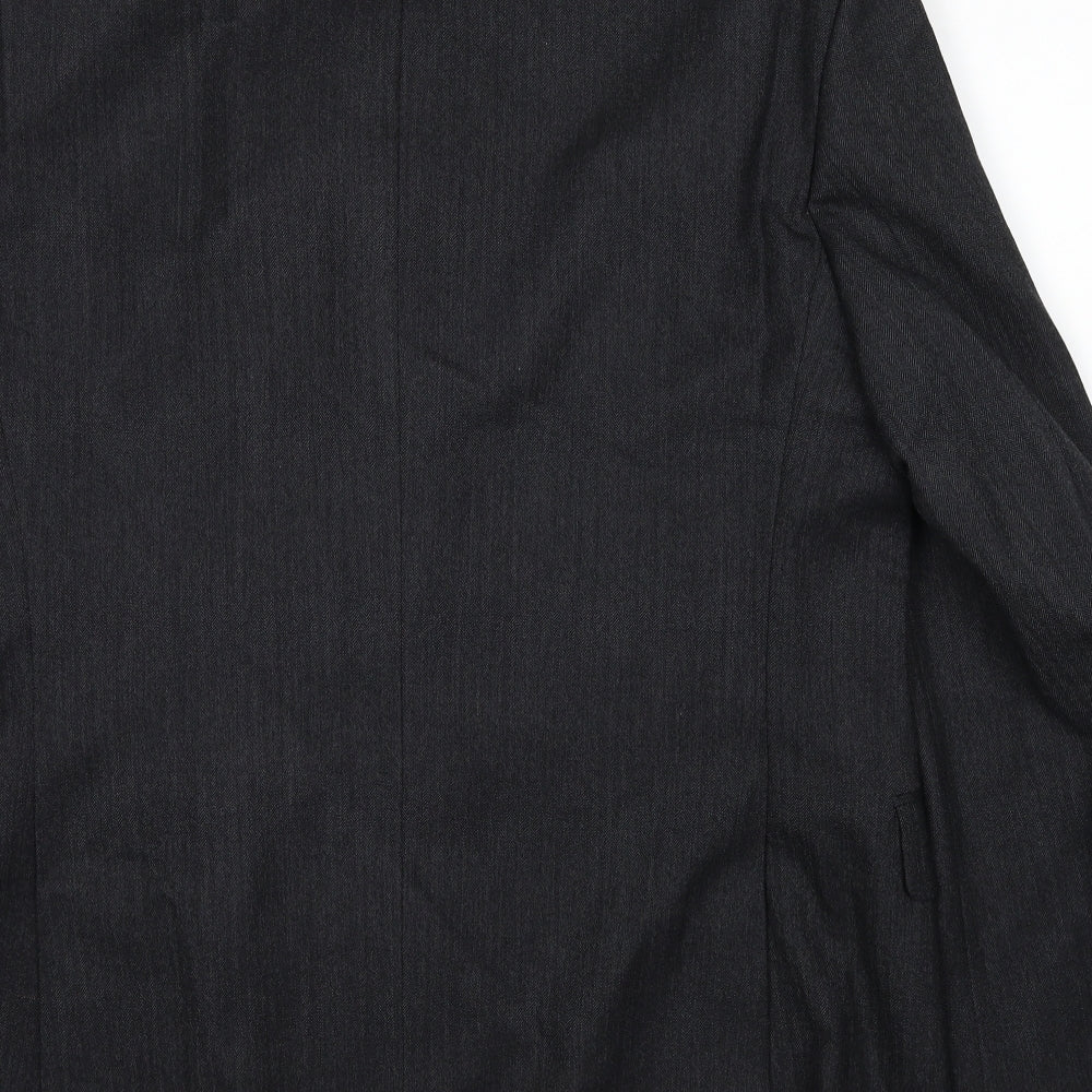 Mens UK Size 44 The Label Regular Grey Suit Jacket