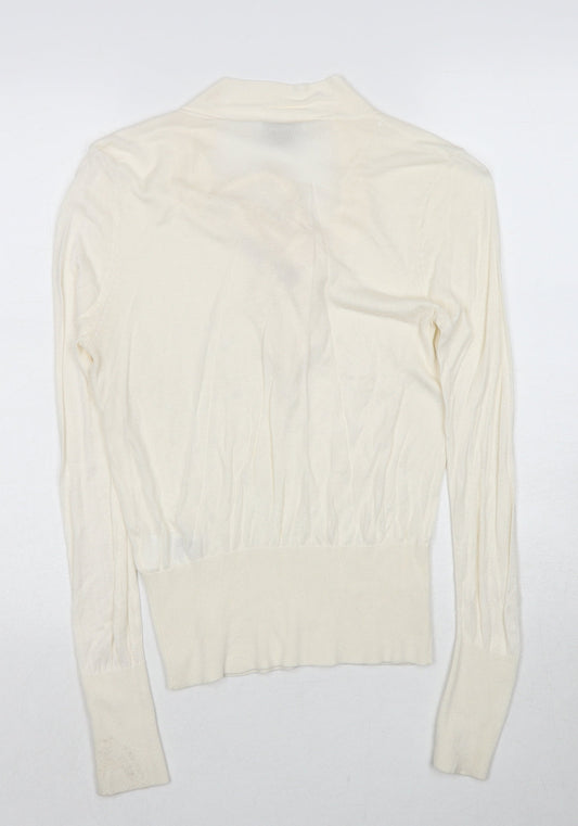 Womens UK Size M H&M Ivory Pullover Jumper