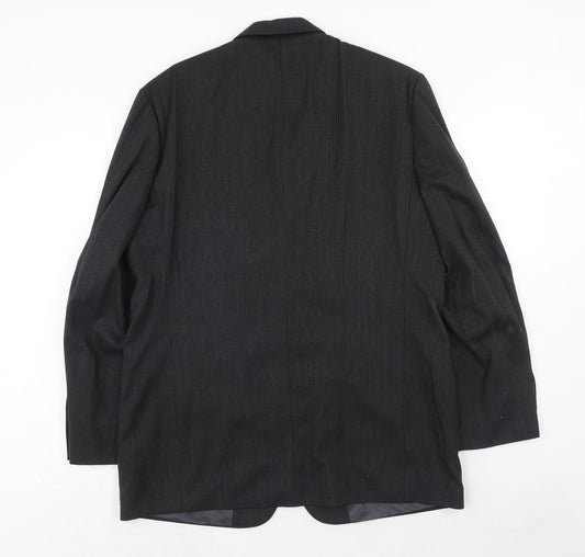 Mens UK Size 42 Charlton Gray Regular Grey Suit Jacket