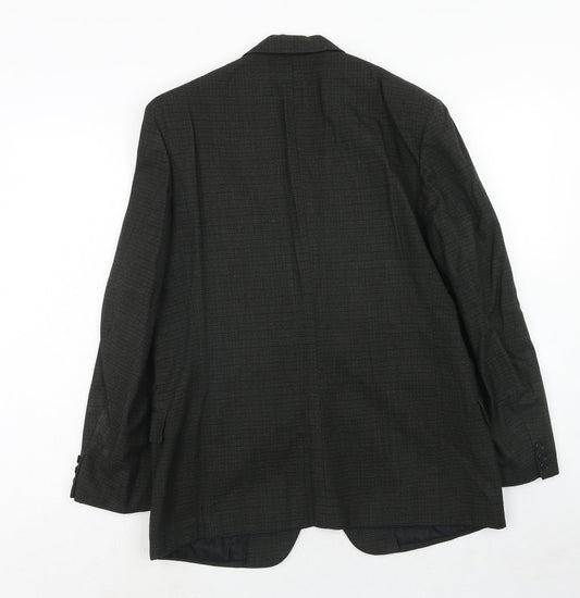 Mens UK Size 40 Burton Regular Grey Suit Jacket
