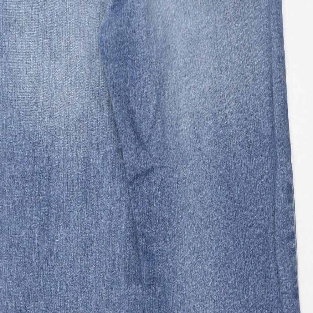Womens UK Size 6 H&M Regular Fit Skinny Blue Jeans