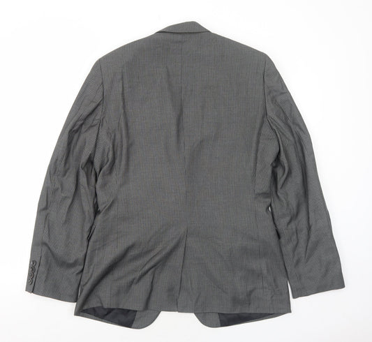 Mens UK Size 40 H&M Regular Grey Suit Jacket