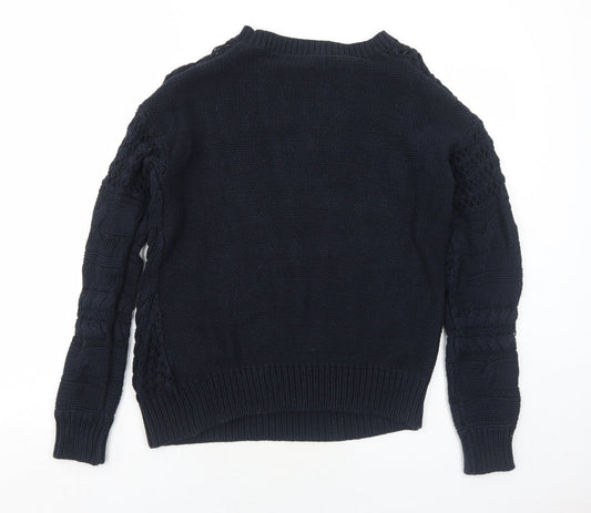 Womens UK Size M NEXT Blue Pullover Jumper