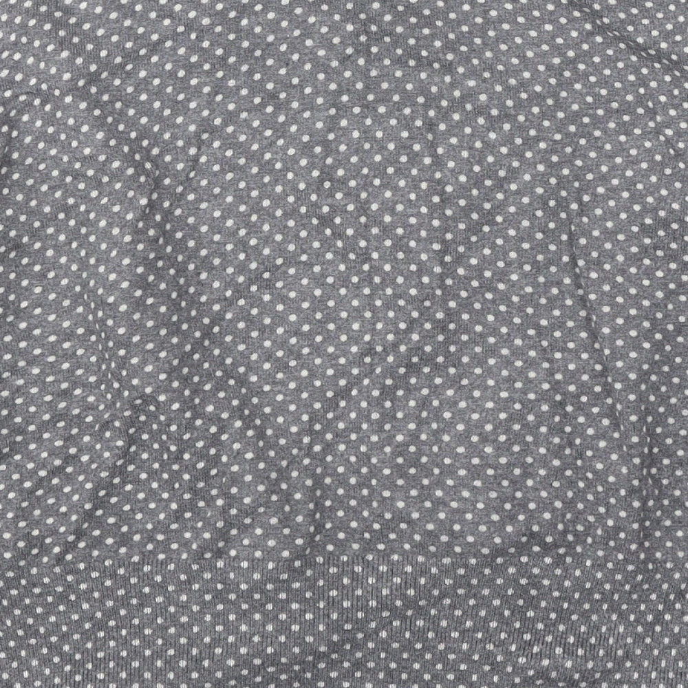 Womens UK Size 14 Marks and Spencer Grey Cardigan Jumper