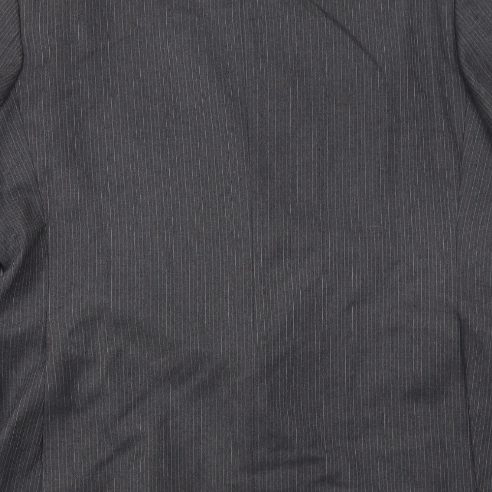 Mens UK Size 46 Greenwoods Regular Grey Suit Jacket