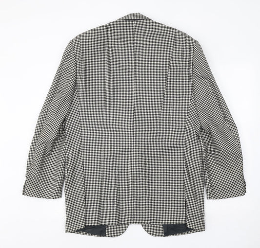 Mens UK Size 40 House of Fraser Regular Black Suit Jacket