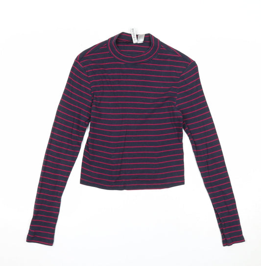 Womens UK Size M Divided by H&M Blue Pullover Jumper