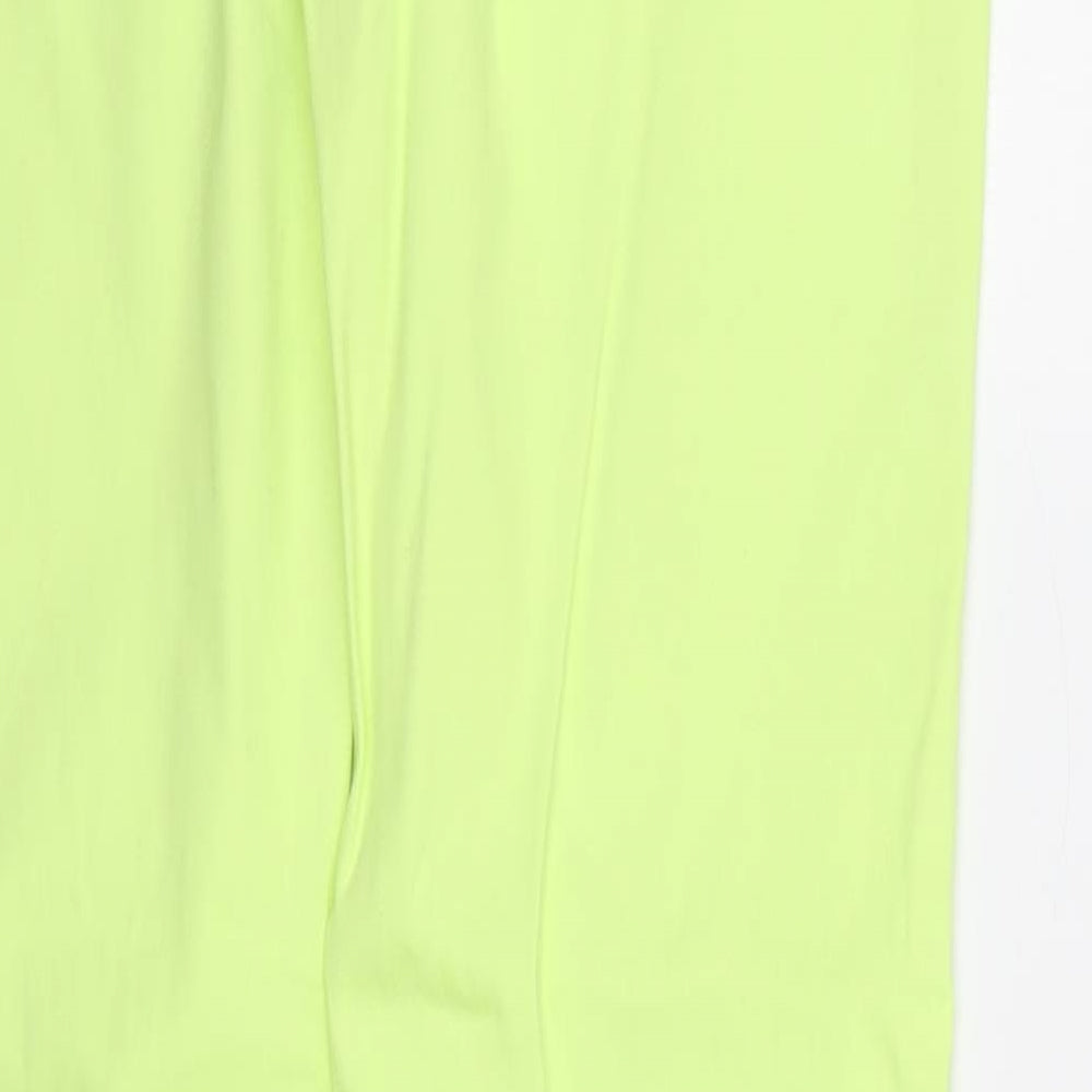 Uniqlo Womens Green Cotton Straight Jeans Size 24 in L33 in Regular Zip