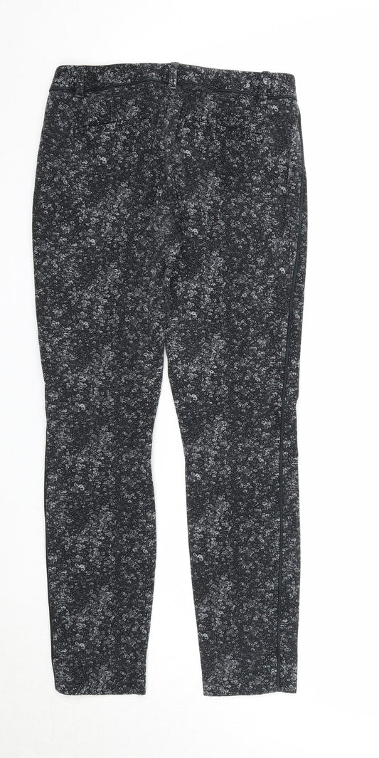 Womens UK Size 25 in Gap Regular Fit Black Trousers