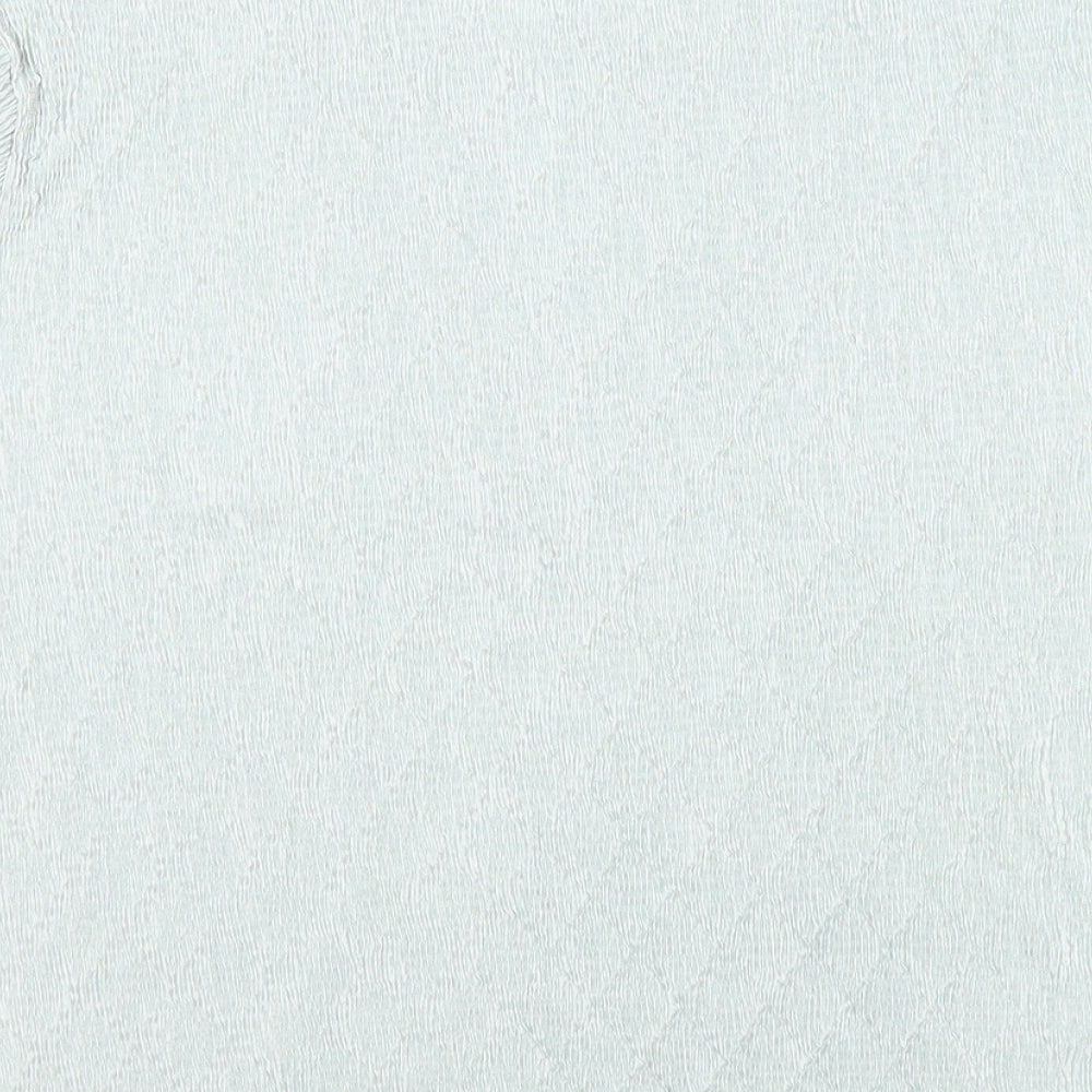 Berkertex Womens Blue Polyester Basic T-Shirt Size 16 Round Neck