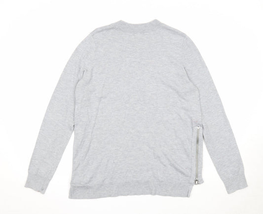 Womens UK Size M H&M Grey Pullover Jumper