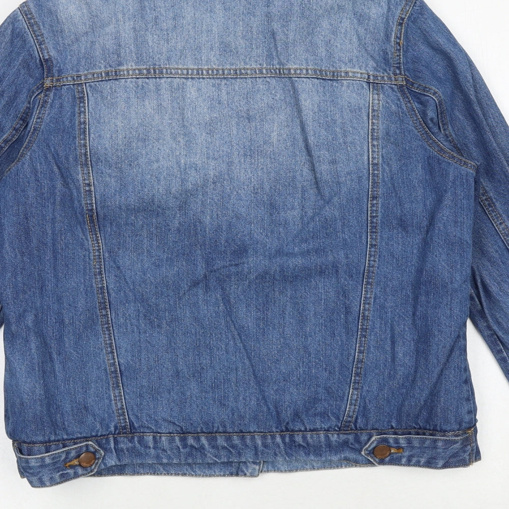 Womens UK Size 10 South Blue Jacket