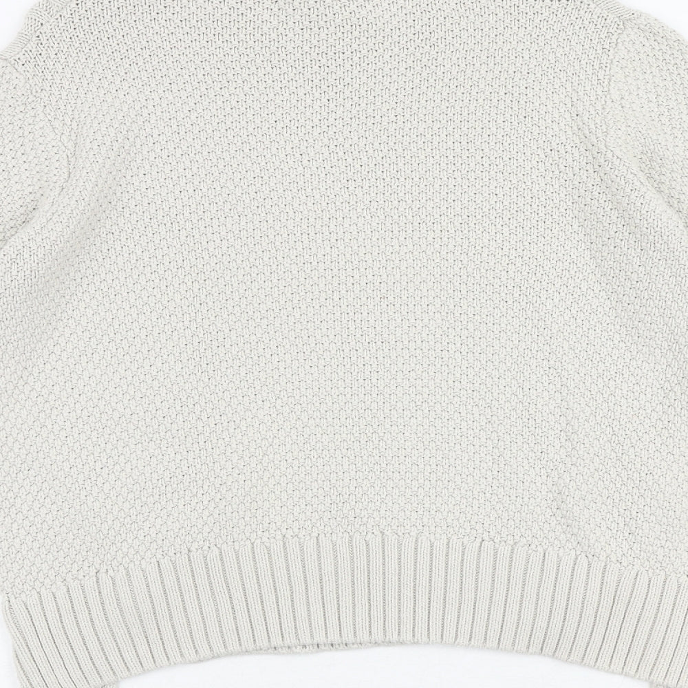 Womens UK Size M Therapy Beige Pullover Jumper