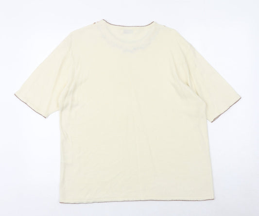 Womens UK Size XL Bonmarché Ivory Pullover Jumper
