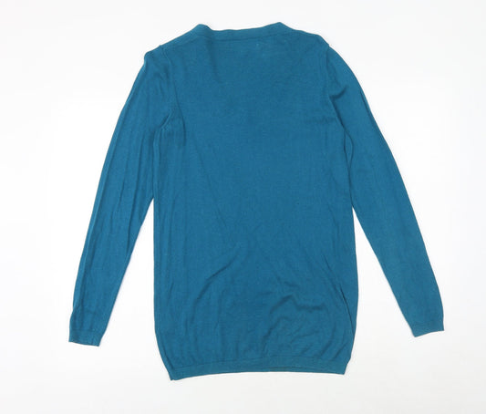 Womens UK Size 8 NEXT Green Pullover Jumper