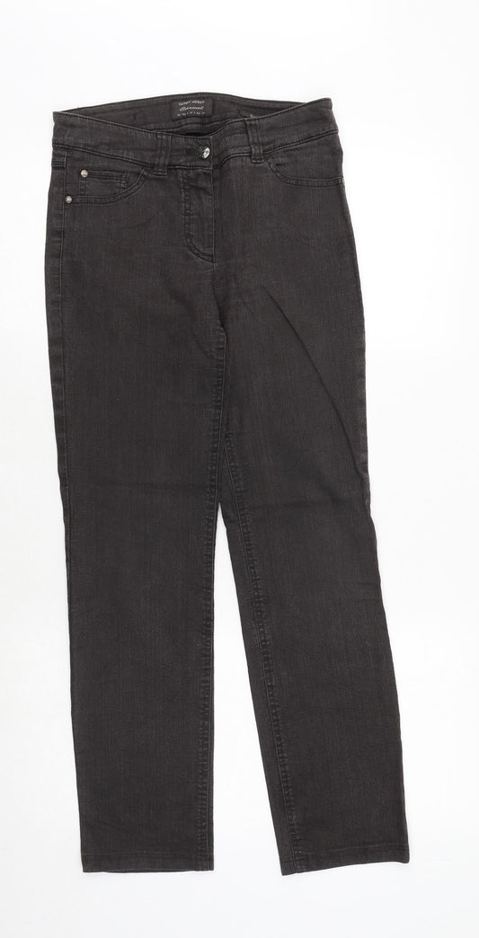Womens UK Size 28 in Gerry Weber Regular Fit Straight Grey Jeans