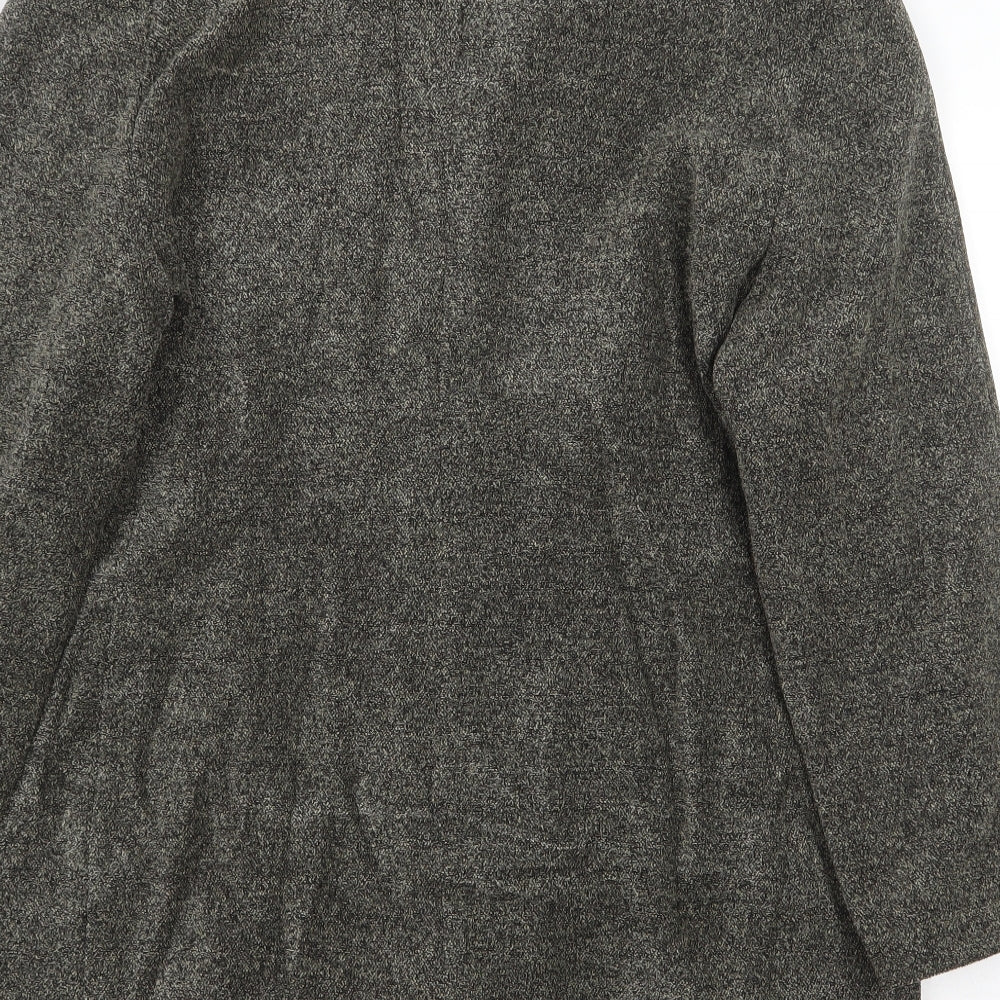 Womens UK Size 16 Richards Grey Overcoat