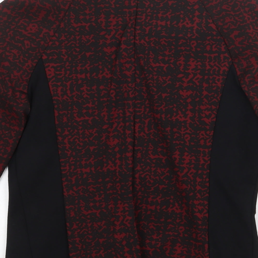 Womens UK Size 8 Marks and Spencer Red Basic Blouse