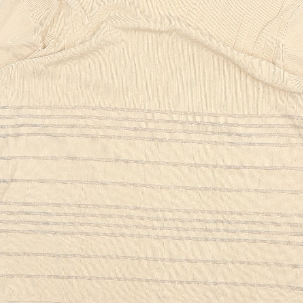 Womens UK Size S Casamia Beige Pullover Jumper