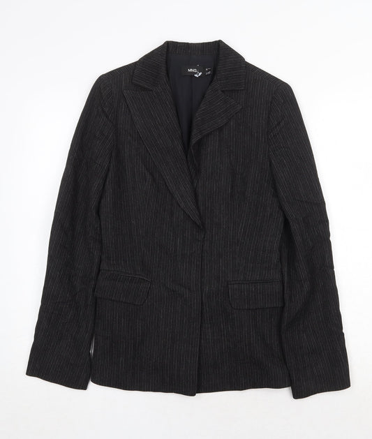 Womens UK Size 8 Mango Black Jacket