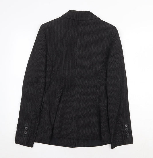 Womens UK Size 8 Mango Black Jacket