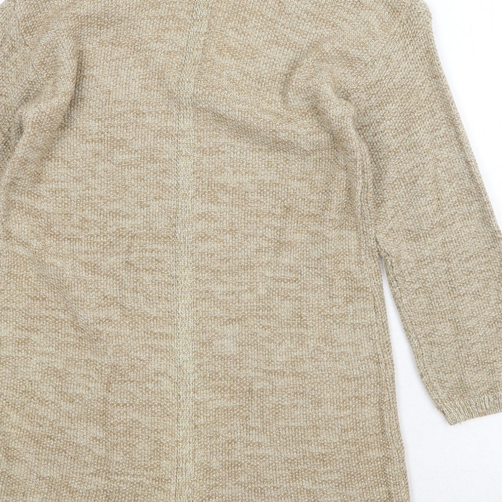 Womens UK Size 8 NEXT Beige Pullover Jumper