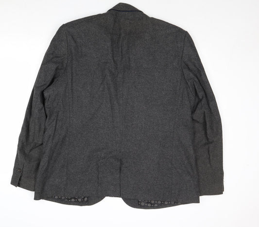 Mens UK Size 48 Burton Regular Grey Suit Jacket