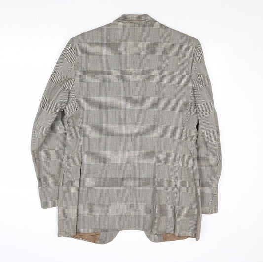 Mens UK Size 40 Burton Regular Grey Suit Jacket