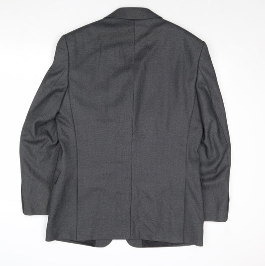 Mens UK Size 40 Marks and Spencer Regular Grey Suit Jacket