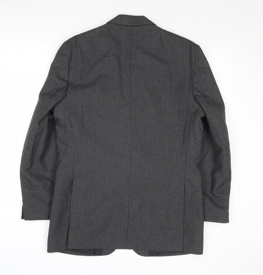 Mens UK Size 38 Greenwoods Regular Grey Suit Jacket