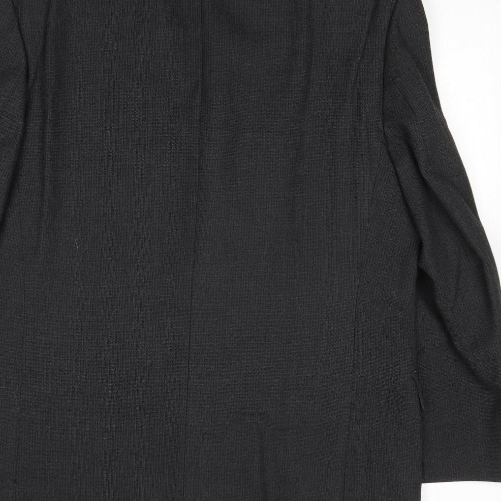 Mens UK Size 40 Burton Regular Grey Suit Jacket