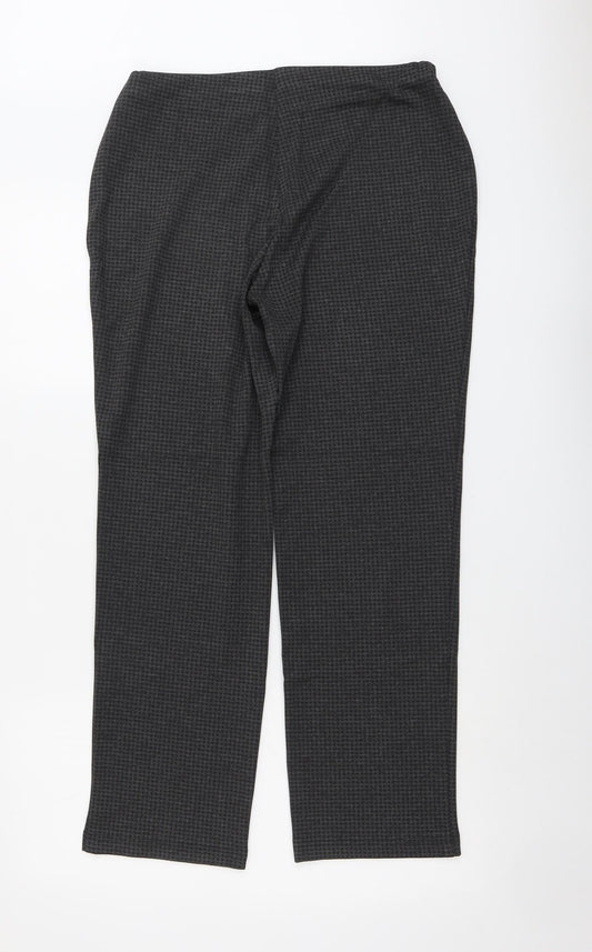 Womens UK Size 12 Marks and Spencer Regular Fit Grey Trousers