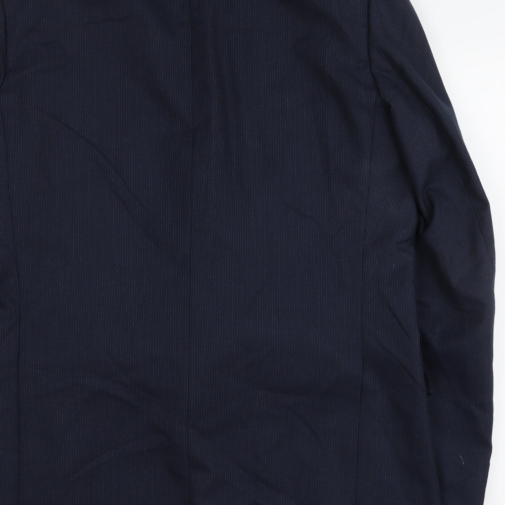 Mens UK Size XL C&A Regular Blue Suit Jacket
