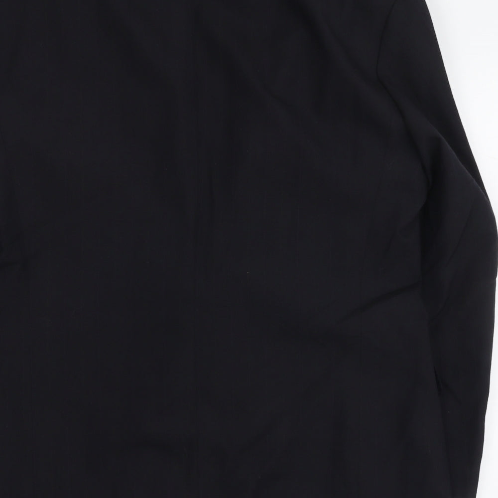 Mens UK Size M Marks and Spencer Regular Black Suit Jacket