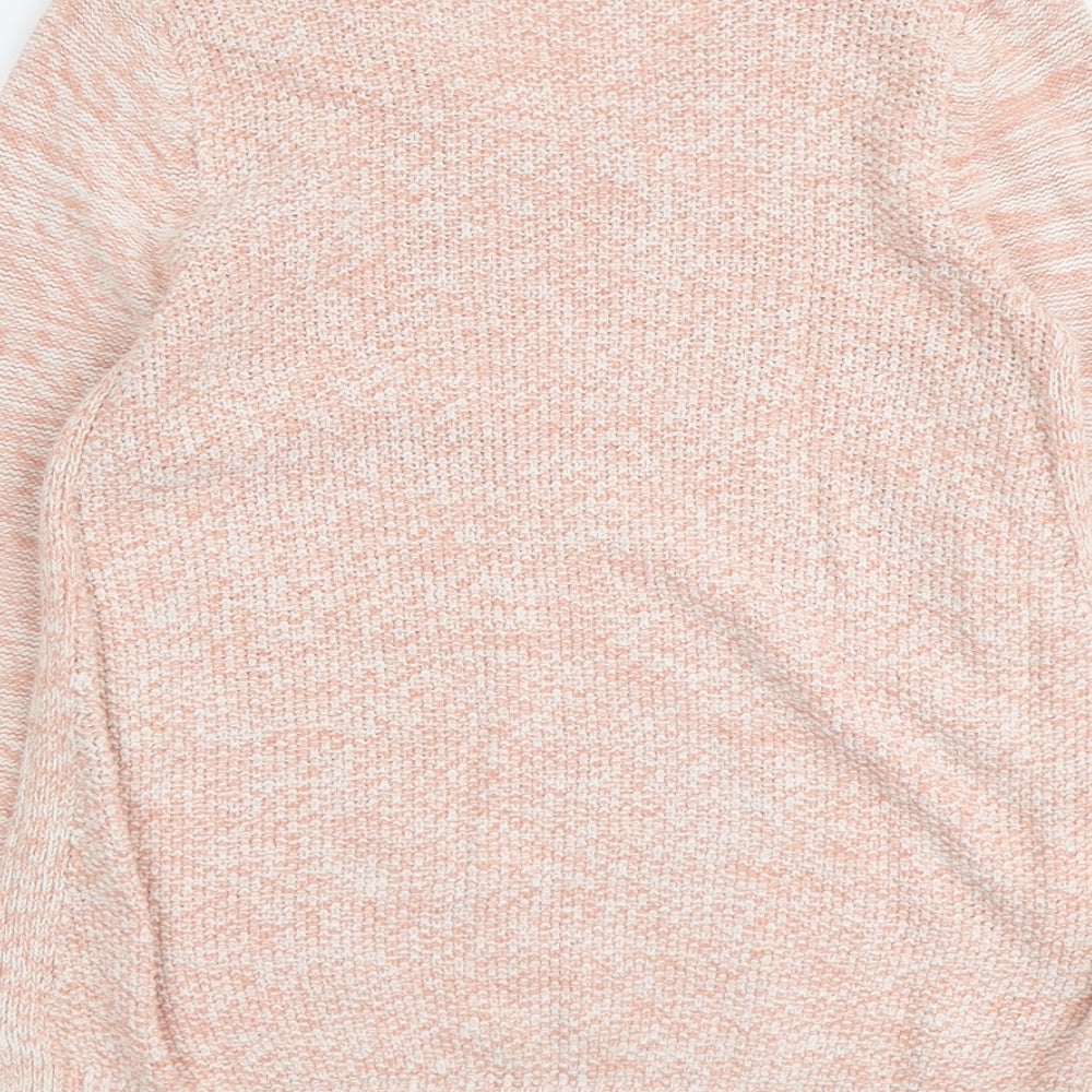 Womens UK Size 14 M&Co Pink Pullover Jumper