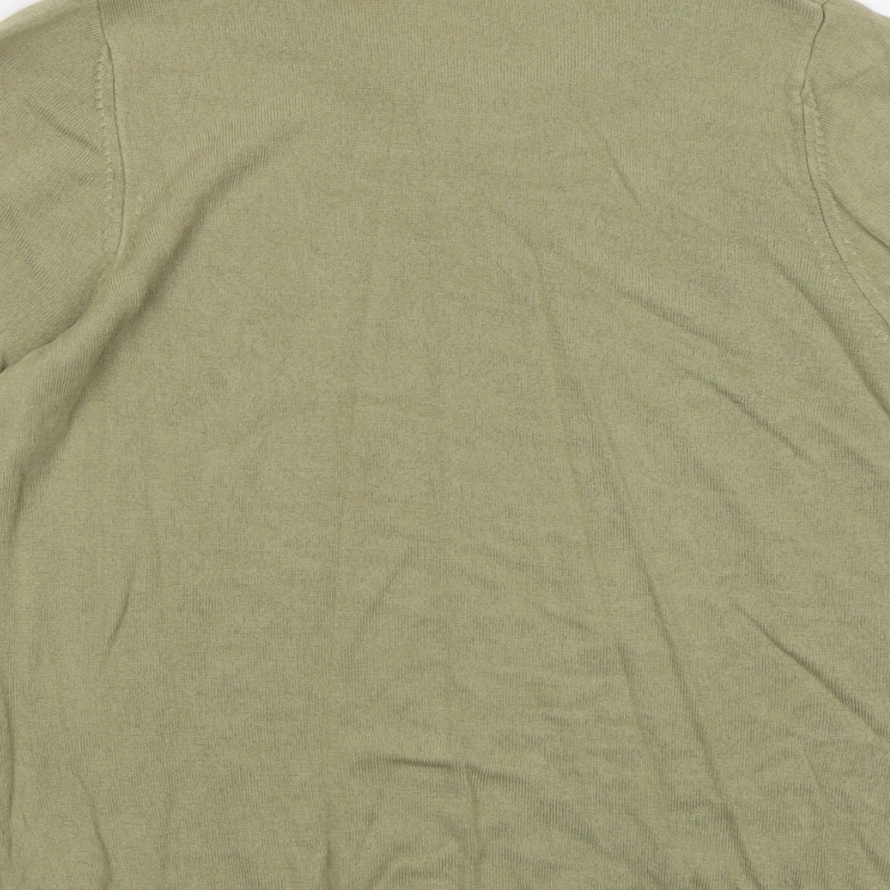 Womens UK Size 16 Marks and Spencer Green Pullover Jumper