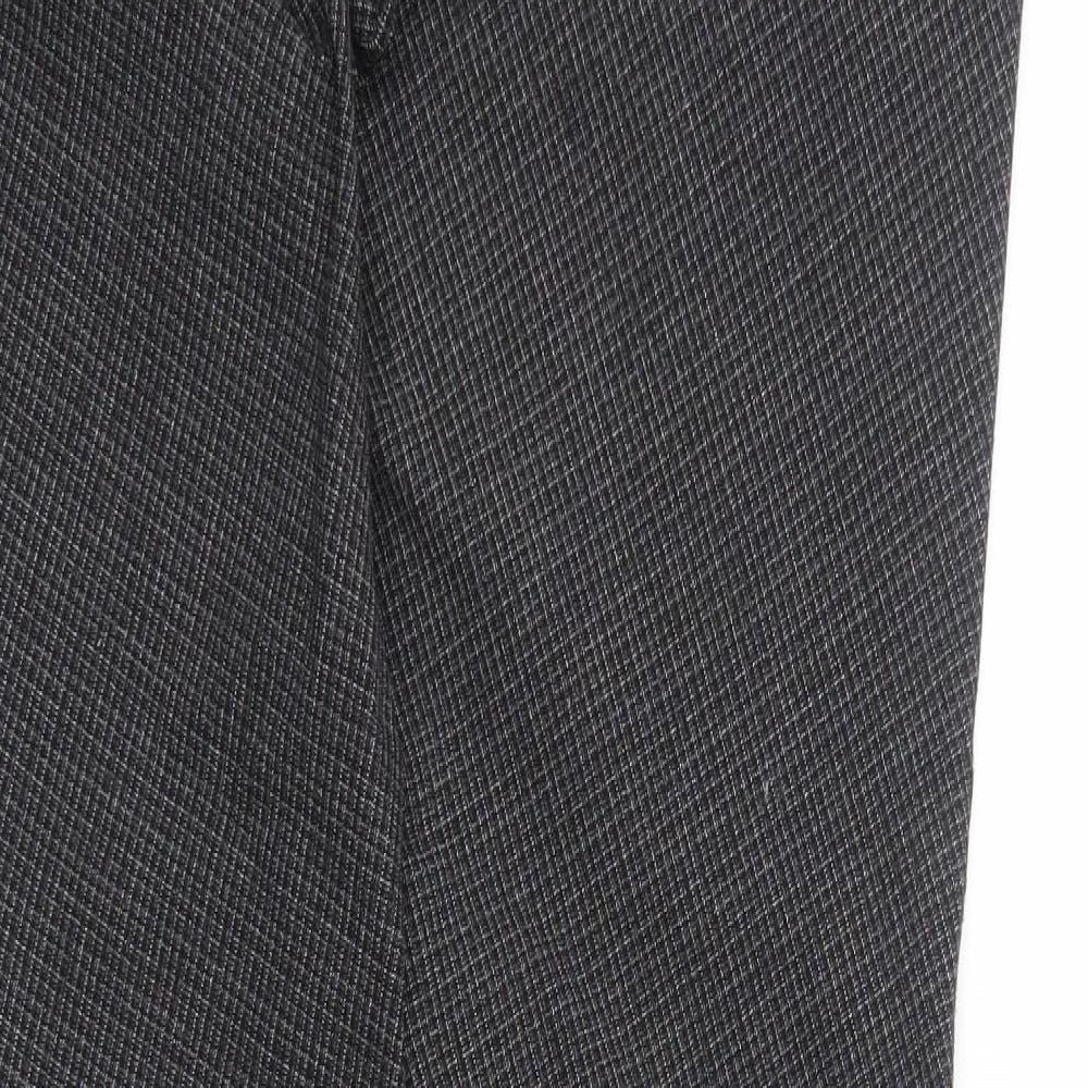 Womens UK Size 32 in Harry Hall Regular Fit Black Trousers