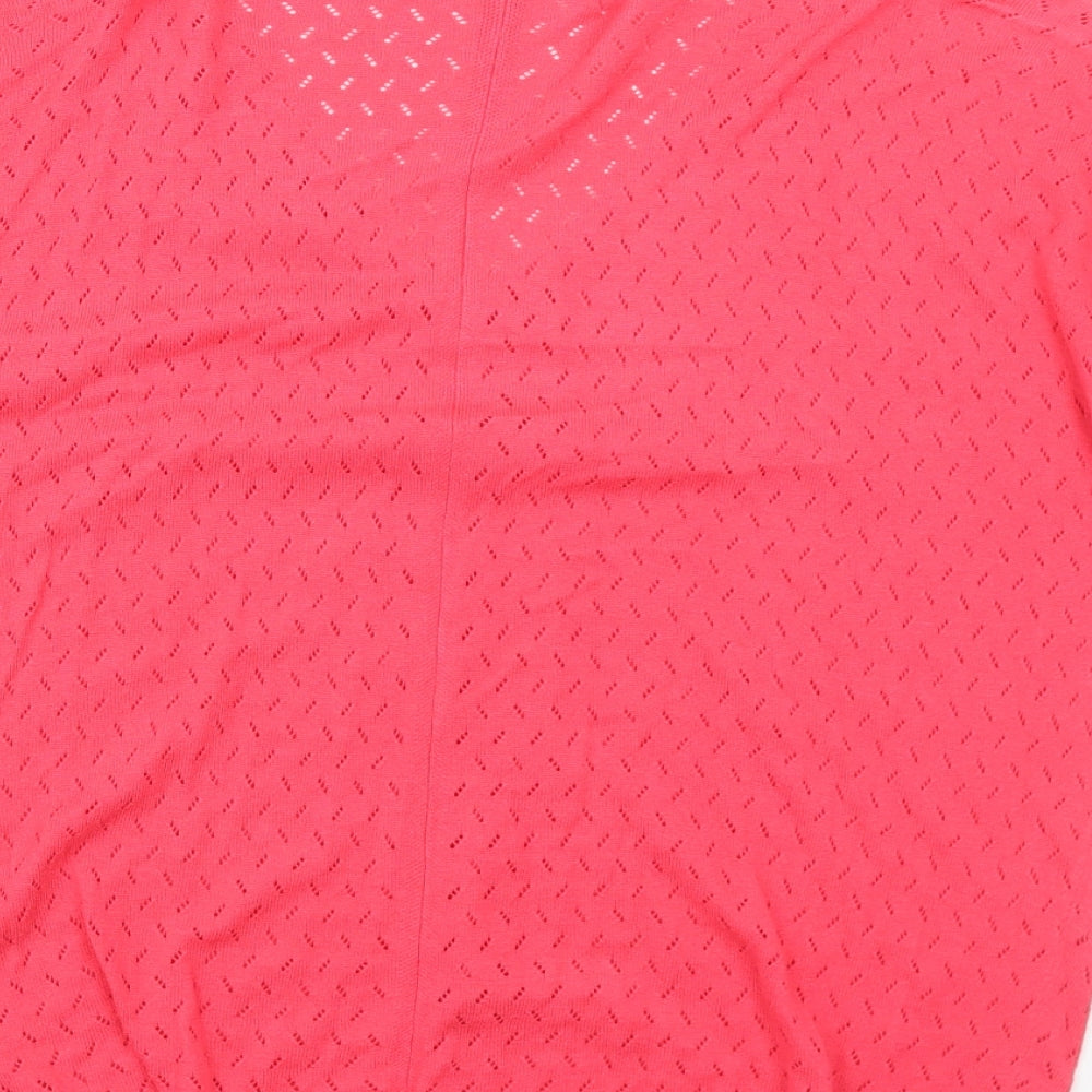 Womens UK Size M Bonmarché Pink Pullover Jumper
