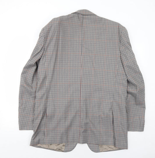 Mens UK Size 42 Berkertex Regular Grey Suit Jacket
