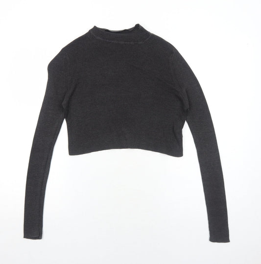Womens UK Size 10 Select Grey Pullover Jumper
