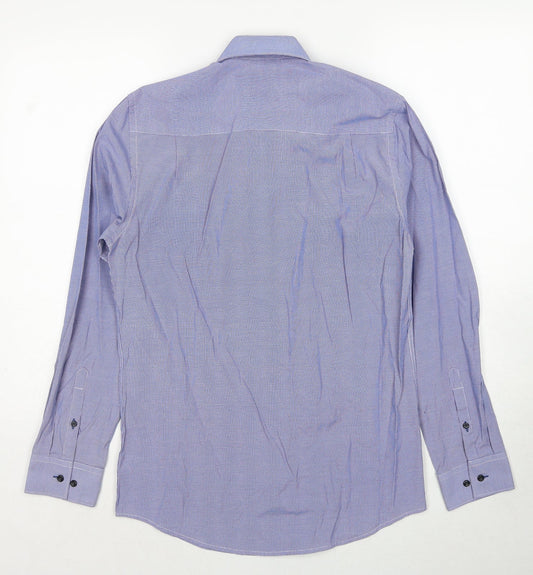 Mens UK Collar Size 14.5 NEXT Smart Blue Dress Shirt
