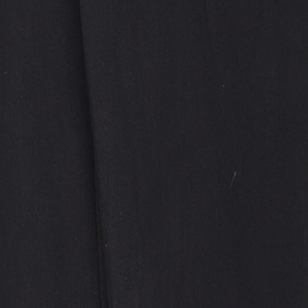 Topshop Womens Black Cotton Skinny Jeans Size 28 in L30 in Regular Zip