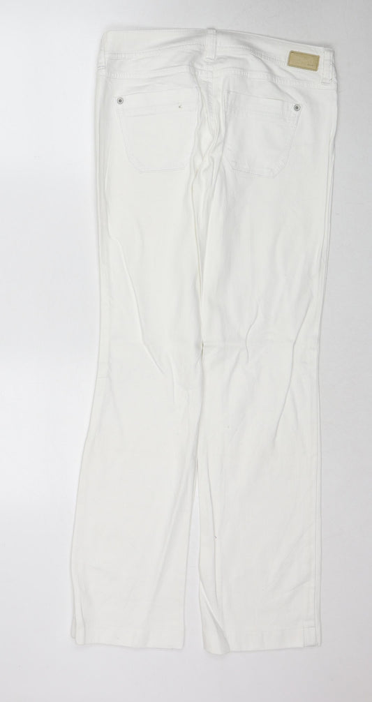 Womens UK Size 29 in Esprit Regular Fit Straight White Jeans