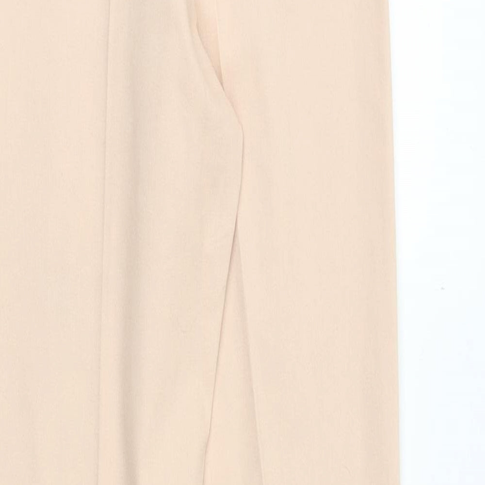 Womens UK Size 8 H&M Regular Fit Chino Pink Trousers