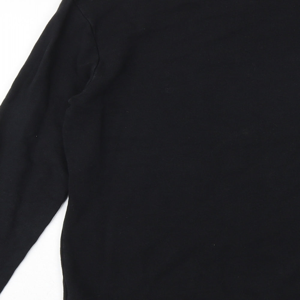 Mens UK Size S NEXT Black Pullover Sweatshirt