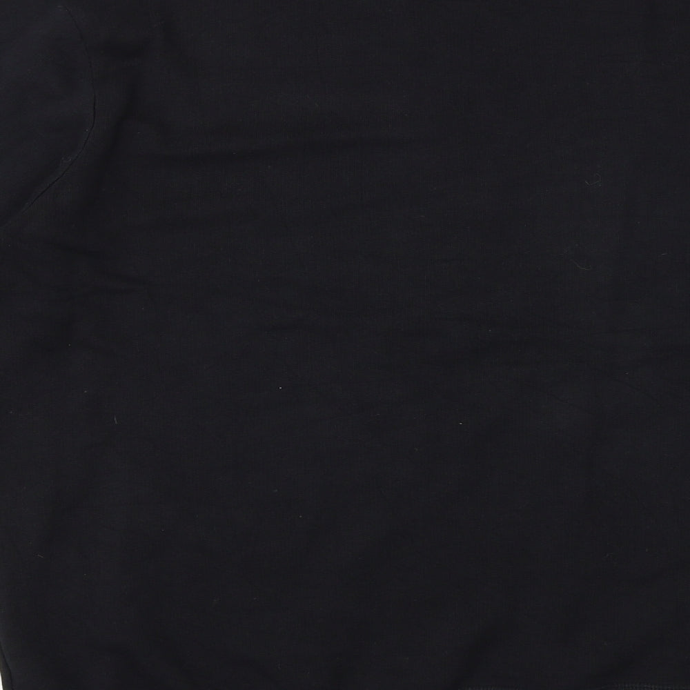 Mens UK Size L NEXT Black Pullover Sweatshirt
