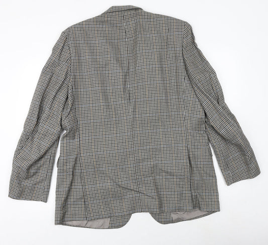 Mens UK Size 42 St Michael Regular Multicoloured Suit Jacket